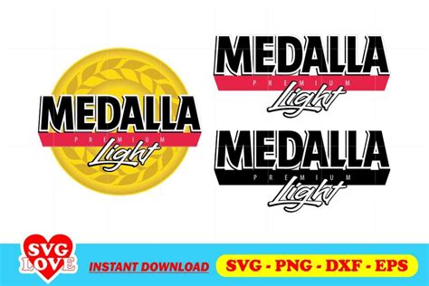 Medalla Light Logo SVG - Gravectory