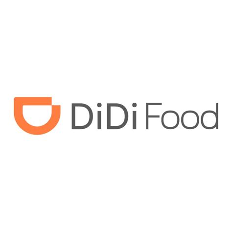 the logo for didi food, which is designed to look like an orange circle