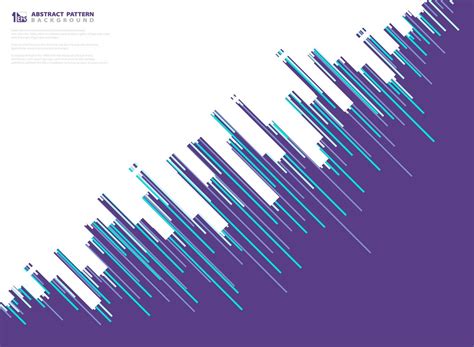 Abstract purple vector stripe line pattern design technology background. illustration vector ...