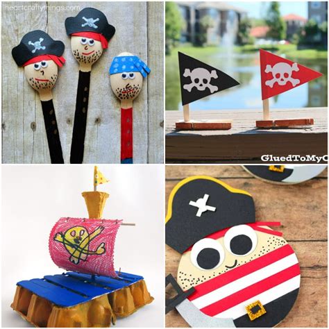 20 Super Fun Pirate Theme Crafts and Activities for Kids