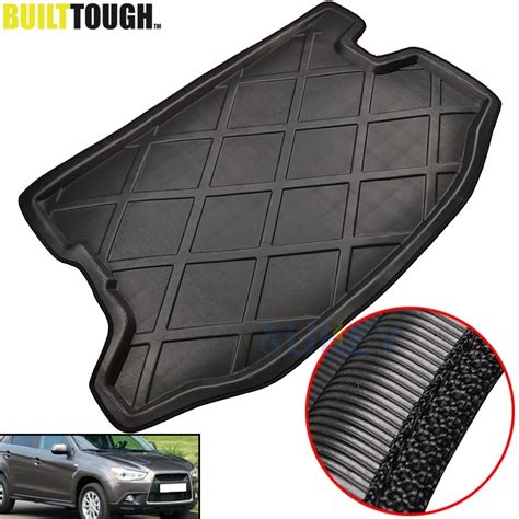 Rear Trunk Cargo Boot Liner Mat Tray Floor Carpet For Mitsubishi ASX / Outlander Sport / RVR ...