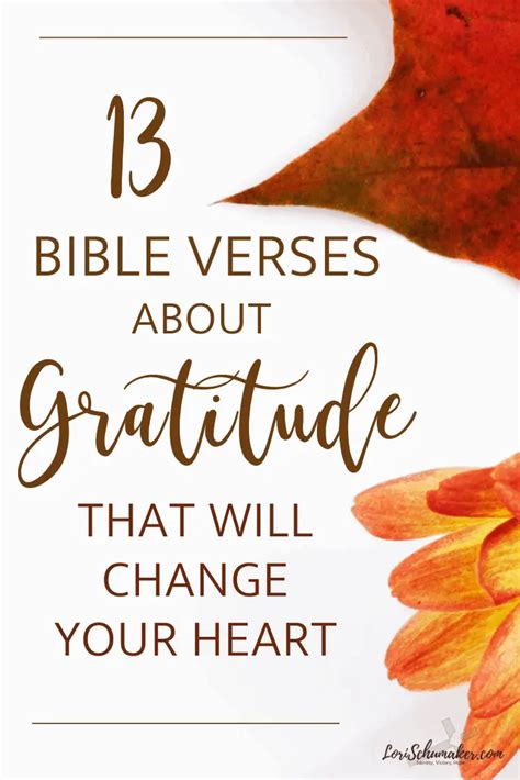 13 Bible Verses About Gratitude That Will Change Your Heart