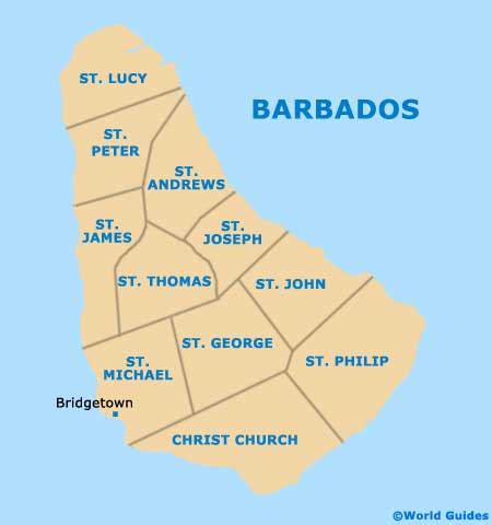 Bridgetown Maps and Orientation: Bridgetown, Saint Michael, Barbados