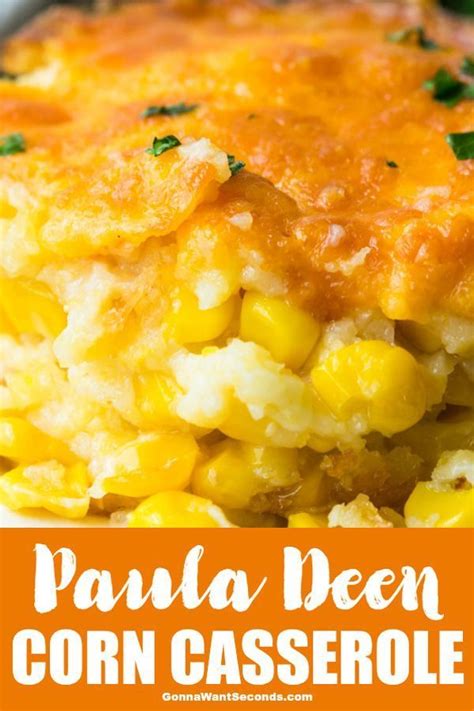 Paula Deen Corn Casserole (With Video!) | Recipe | Thanksgiving food ...