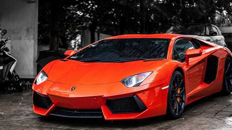 🥇 Orange lamborghini aventador wallpaper | (38353)