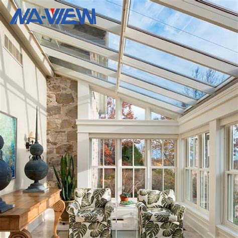 4 Seasons Single Slope Roof Sunroom All Glass Sunroom Enclosures Addition