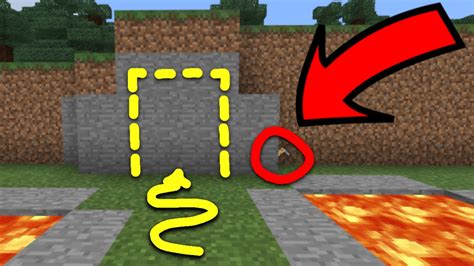 ULTIMATE SECRET ENTRANCES in Minecraft Pocket Edition (Hidden Base Ideas) - YouTube