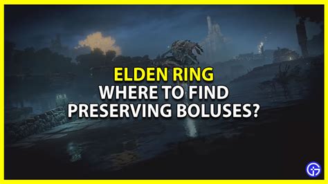 Where To Find Preserving Boluses In Elden Ring & Locations