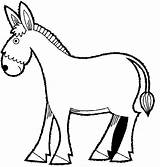 Mule Coloring Pages  Kidsuki sketch template