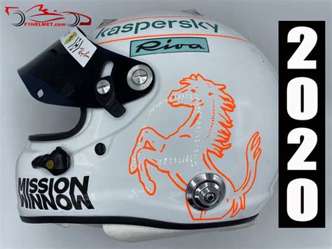 Sebastian Vettel 2020 Replica Helmet / Ferrari F1