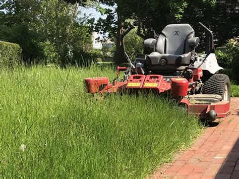 How To Cut Tall Grass With A Riding Mower