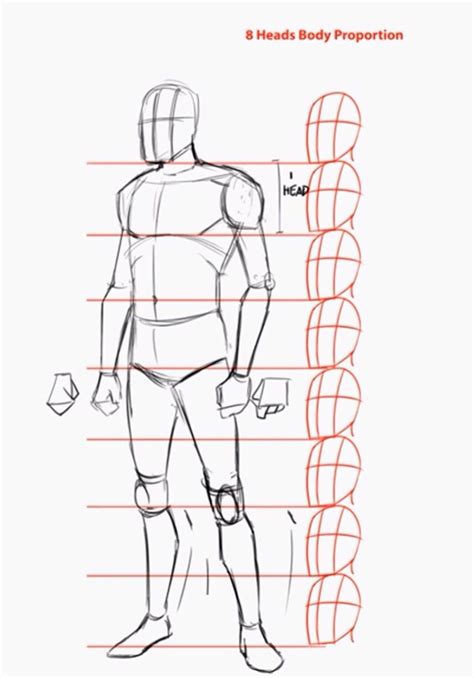 How to draw the human body step by step. How to draw a person tutorial | Human body drawing ...