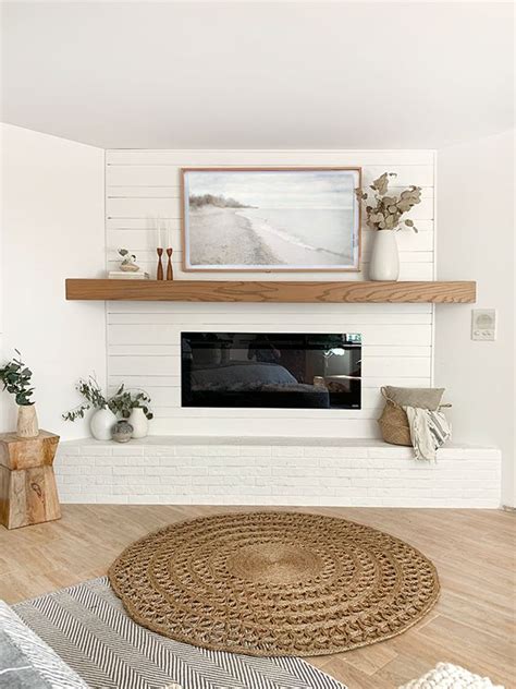 Modern Coastal Decor Under $100 | Modern coastal decor, Modern coastal, Modern fireplace decor