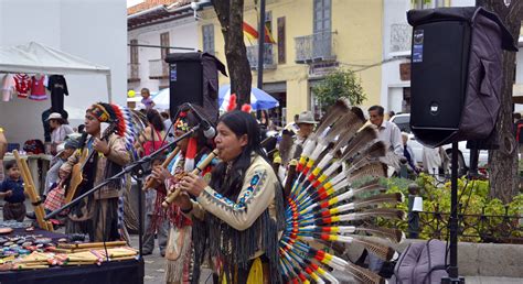 Traditional music at the 193rd Cuenca Independence Day Celebrations ...