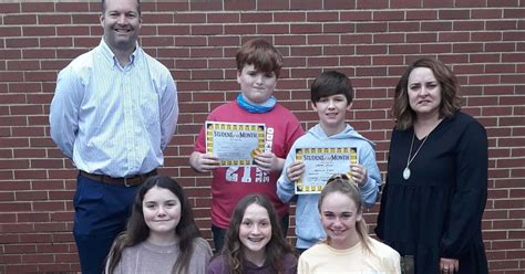 Photos: Odenville Middle School recognizes February Students of the Month | The St. Clair Times ...