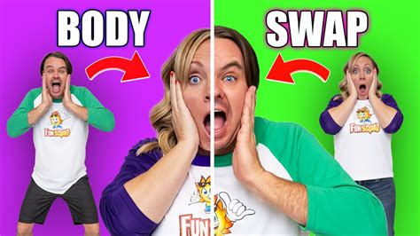 Body Swap! Mom and Dad Accidentally Swap Bodies! Fun Squad - YouTube