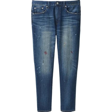 UNIQLO MEN LOOSE FIT TAPERED JEANS | Uniqlo men, Tapered jeans, Mens jeans