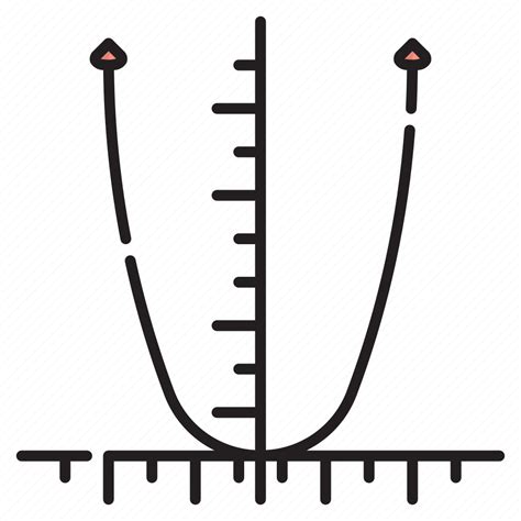 Infographic, chart, parabola, diagram, data, wave, graph icon ...