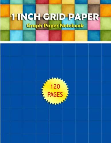 Libro: 1 Inch Grid Paper: Graph Paper Notebook | 1 Inch Grap | Cuotas ...