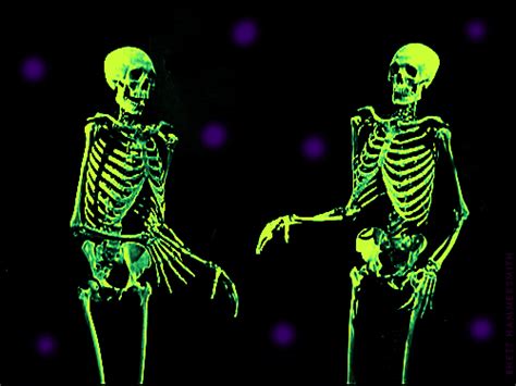 Skeletons Dancing Clipart Gif