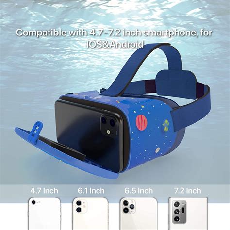 DESTEK VR Headset for Kids, Educational 3D VR Virtual Reality Goggles ...