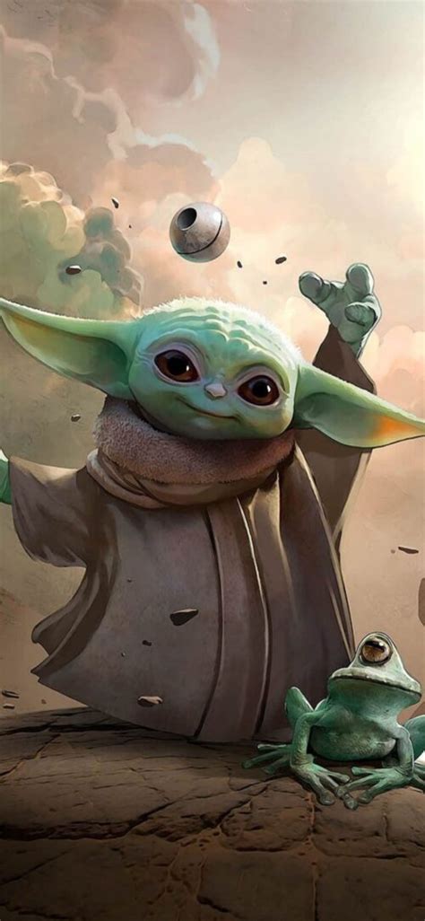 Background Baby Yoda Wallpaper - EnWallpaper