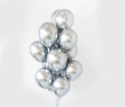 Silver balloon,chrome silver balloon,chrome balloons,wedding balloons ...