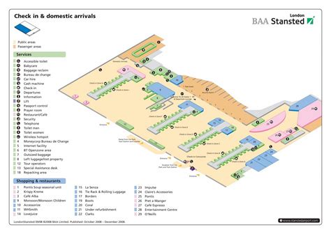 Stansted Airport Parking Zones Map