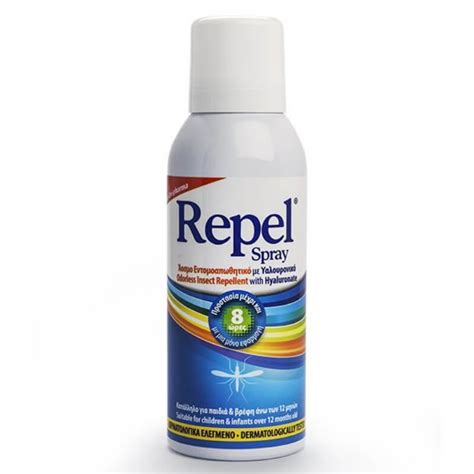 Repel Spray, Άοσμο Εντομοαπωθητικό με Υαλουρονικό Κατάλληλο για Παιδιά ...