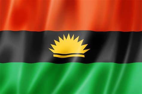 Premium Photo | Biafra ethnic flag, africa