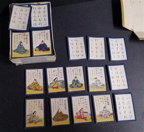 Japanese Card Game - Uta-garuta - Hyakunin Isshu | Collectors Weekly