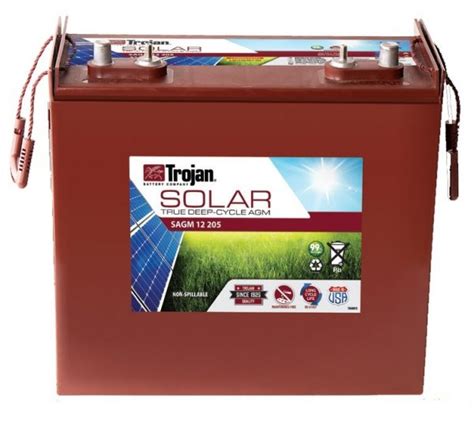 Trojan 225ah/12V AGM battery - EnergyMall