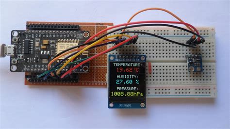 Weather Station using ESP8266 NodeMCU with BME280 Sensor & ST7789 TFT - XE1E RADIO BLOG