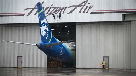 Alaska Airlines begins preliminary inspections on its grounded Boeing 737 Max 9 fleet | True ...