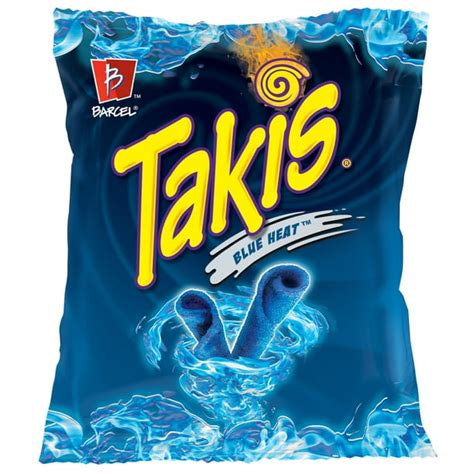 Takis Rolled Tortilla Chips Blue Heat, 4oz - Walmart.com - Walmart.com