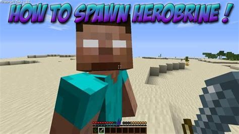 How To Spawn Herobrine | Mod Spotlight | Minecraft - YouTube