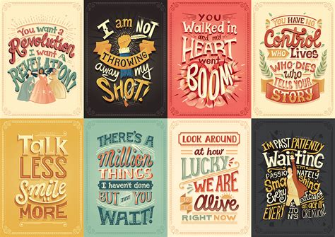 Weekly Inspiration for Designers #72 | Hamilton lyrics, Hamilton musical, Hamilton