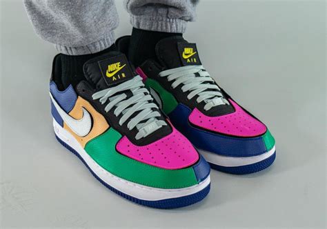 Nike Air Force 1/1 Black Multi-color DB2576-001 | SneakerNews.com