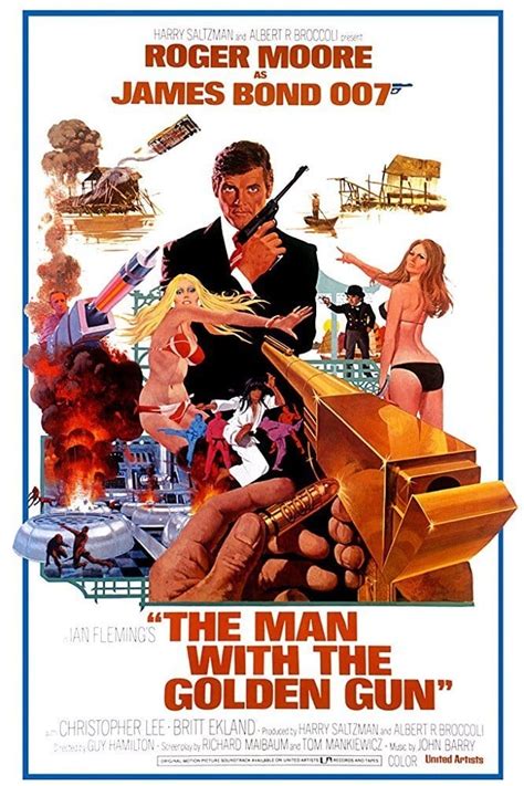 The Man with the Golden Gun (1974) - Posters — The Movie Database (TMDB)