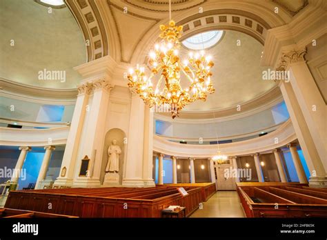 Classical Interior Of Helsinki Cathedral Stock Photo - Alamy