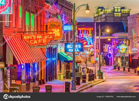 Memphis Tennessee Beale Street – Stock Editorial Photo © sepavone ...