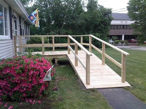 Wood Wheelchair Ramp Design