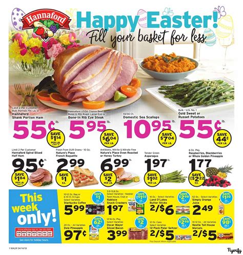 Hannaford (MA) Weekly Ad & Flyer April 14 to 20 Canada