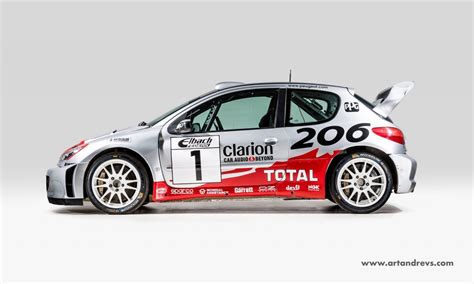 A la venta el Peugeot 206 WRC de Marcus Grönholm | Peugeot, Rally car ...