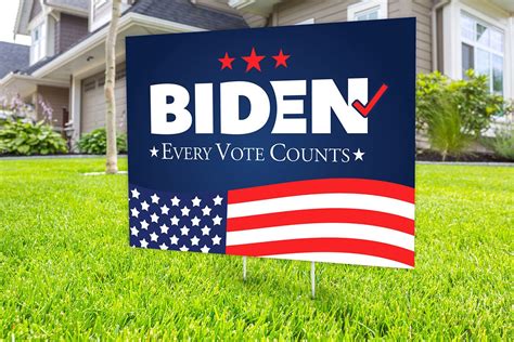 Biden Political Campaign Yard Sign design Digital file only | Etsy