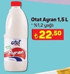 Otat %1,2 Yağlı Ayran 1,5 L | İndirimde Market