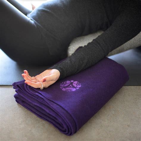 Deluxe Wool Yoga Blanket - Hugger Mugger | Sturdy, Washable Yoga Prop