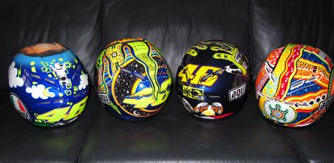 Valentino Rossi Helmet Collection