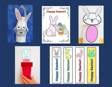 17 Easy Rabbit Crafts With Printable Templates - WeHaveKids