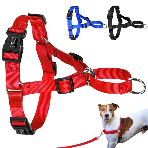 Easy Walking Dog Harness No Pulling Dog Harnesses Nylon Dogs Walking ...